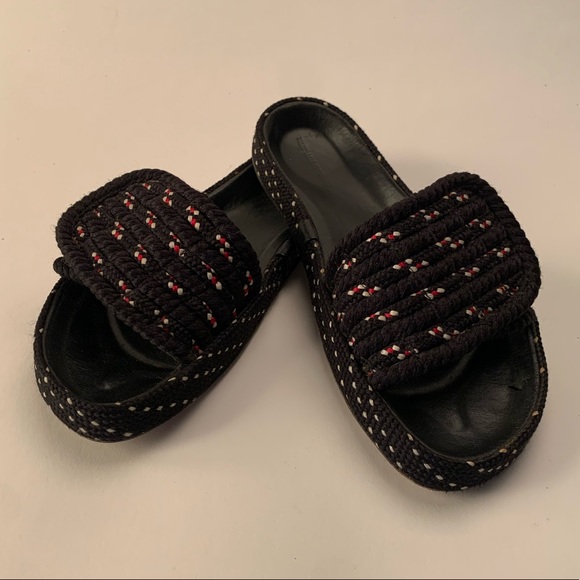 ISABEL MARANT Enki Rope Slide Sandals - Picture 5 of 12